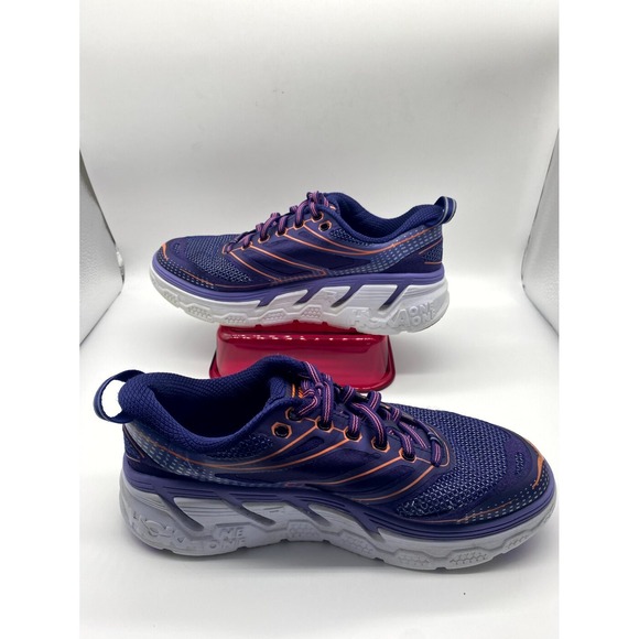 Hoka One One Conquest 3 Women Sneaker 7.5 Astral Aura Athletic Shoe 1009643-AACB - Picture 2 of 8